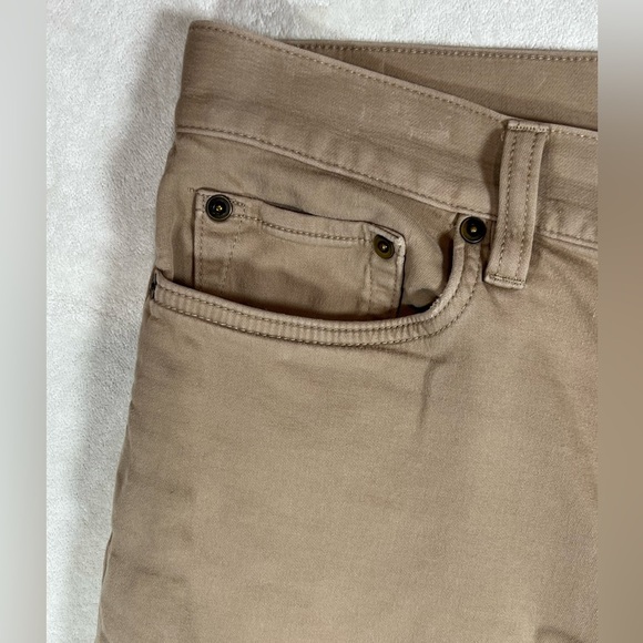 Banana Republic Men's Traveller 35W 27L Khaki Chinos - Picture 4 of 8